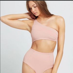 L*space high rise pink bikini set NWT Jackie